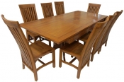 Teak dinning room